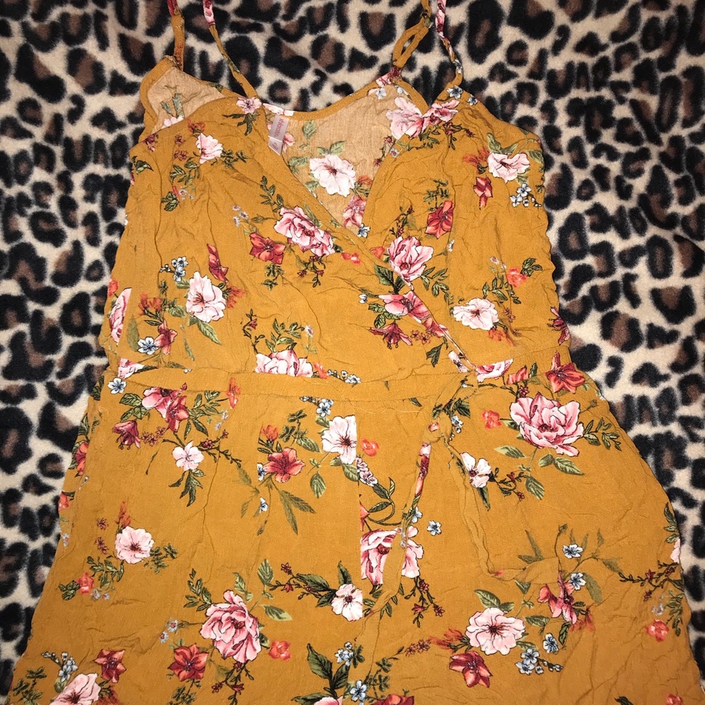 Yellow romper